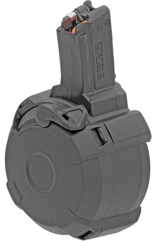 CENT DRUM MAG MP5 AP5 50RD MAGPUL PMAG D-50 - Sale
